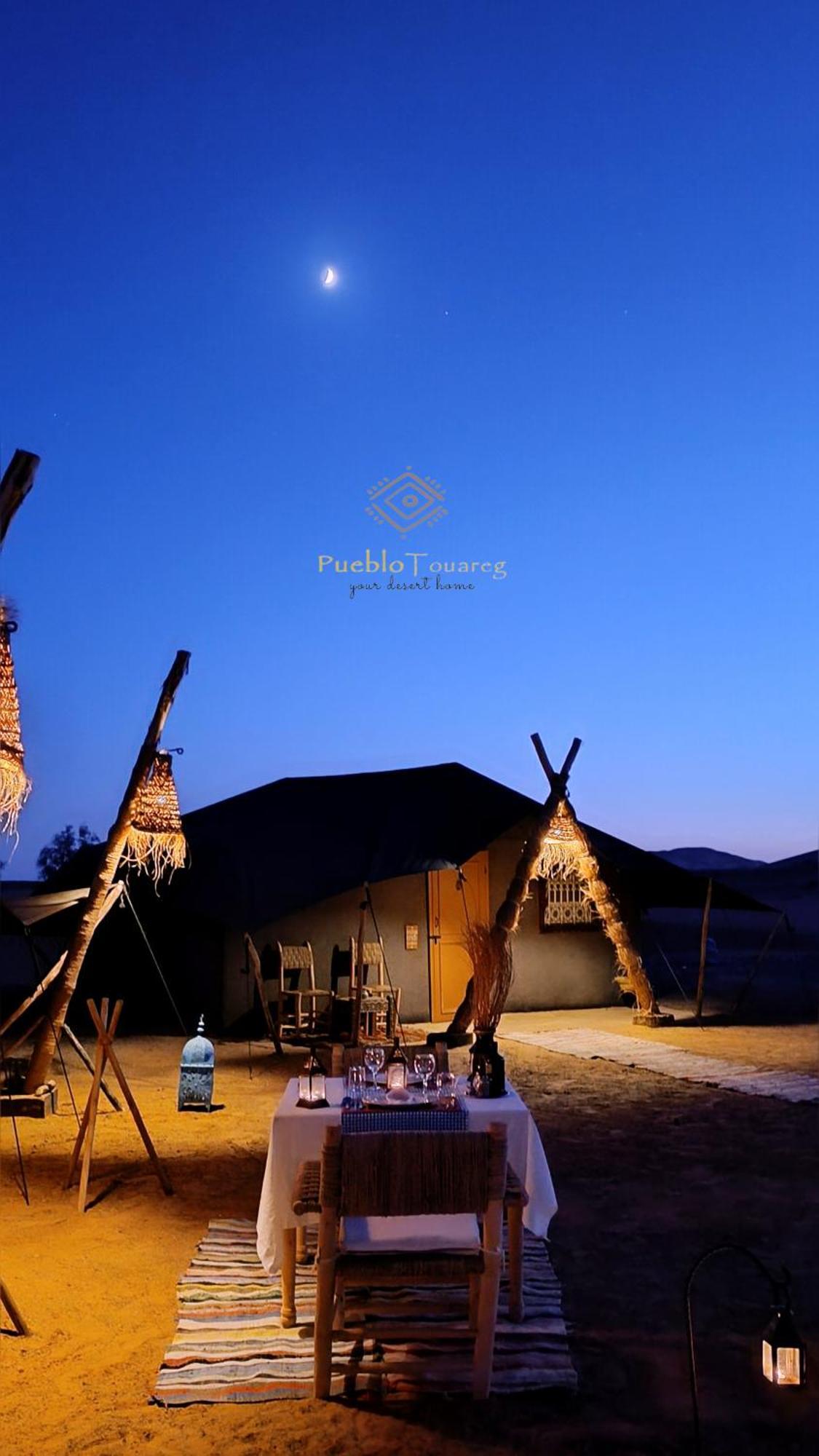 Pueblo Touareg - Private Tents Merzouga Exterior photo