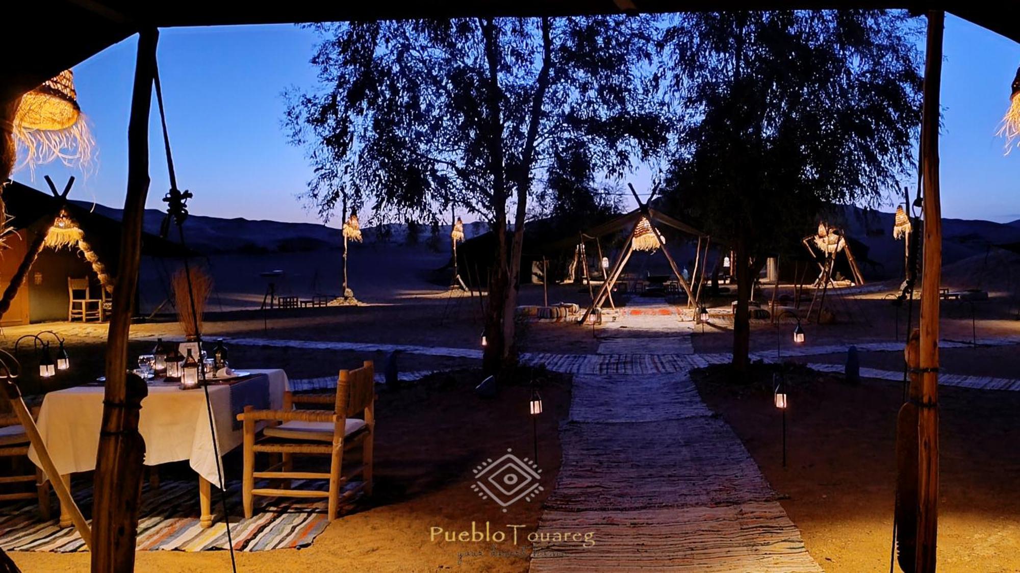 Pueblo Touareg - Private Tents Merzouga Exterior photo