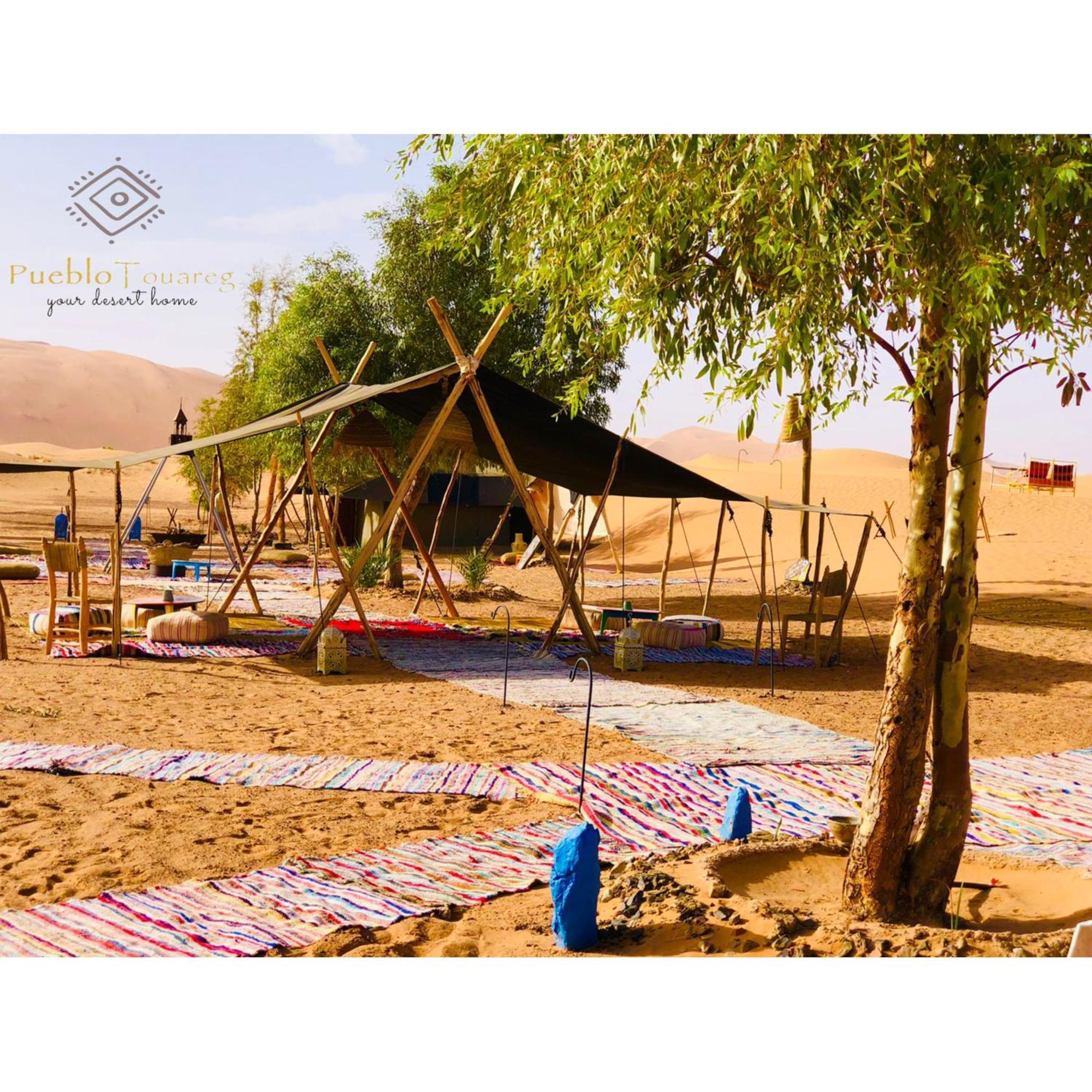 Pueblo Touareg - Private Tents Merzouga Exterior photo