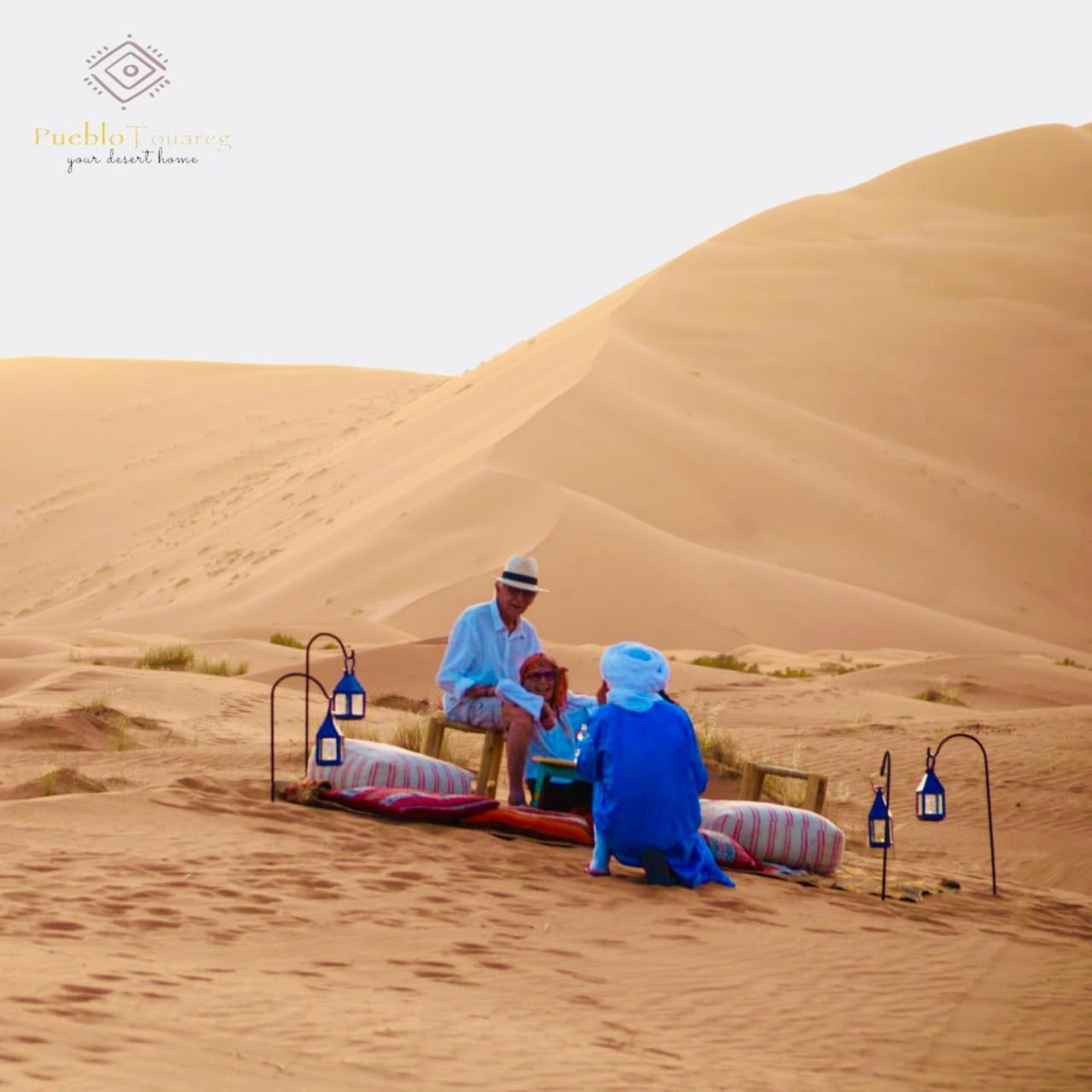 Pueblo Touareg - Private Tents Merzouga Exterior photo