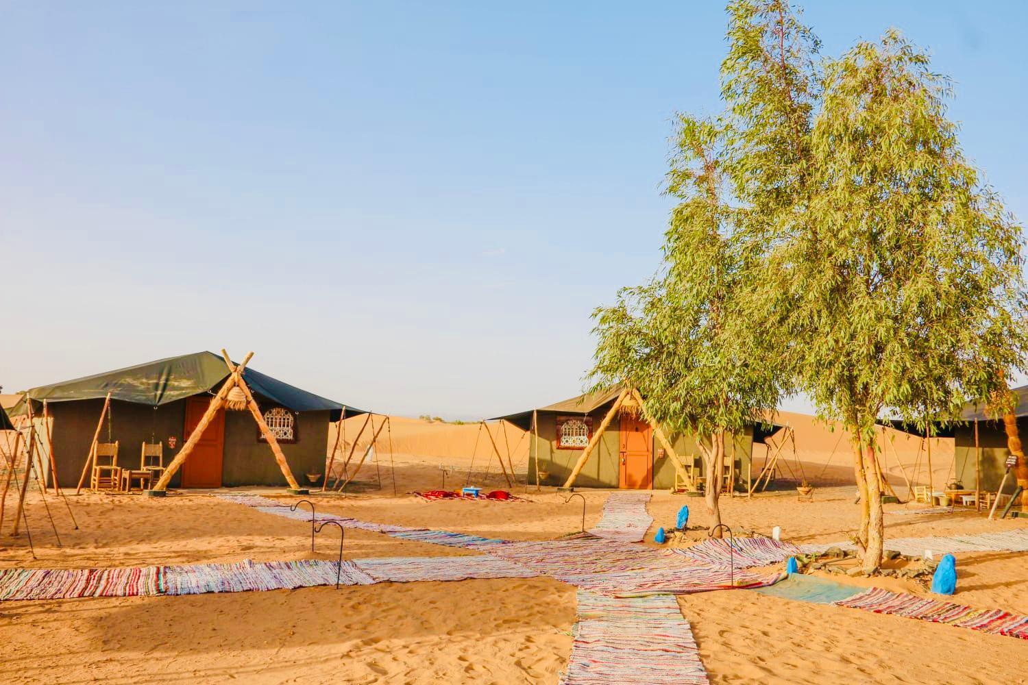 Pueblo Touareg - Private Tents Merzouga Exterior photo
