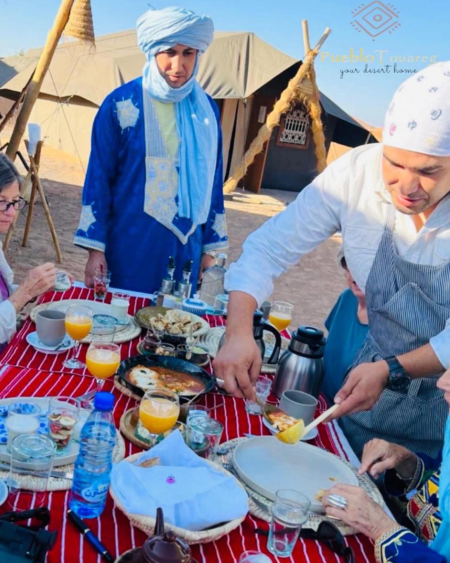 Pueblo Touareg - Private Tents Merzouga Exterior photo