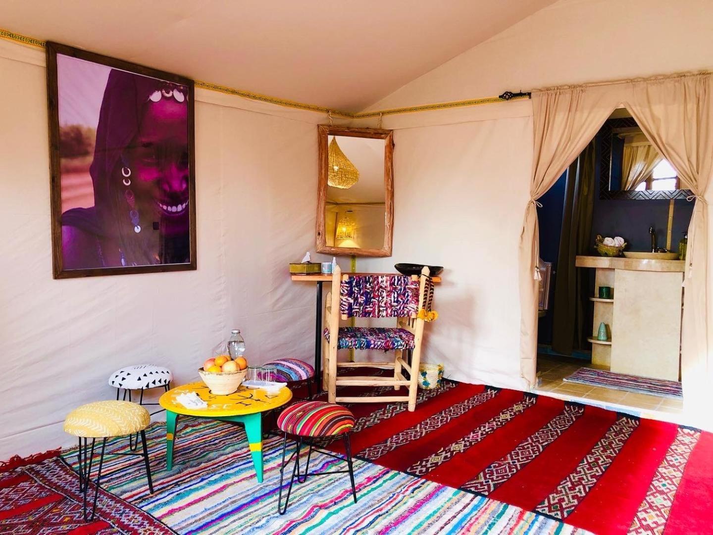 Pueblo Touareg - Private Tents Merzouga Exterior photo